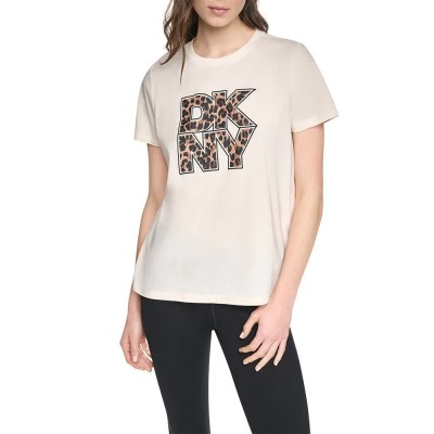 тениска,мъжки,тениски,дамски,тениски,dkny,stacked,puff,short,sleeve,t,shirt,beige,(eggnog,beige)