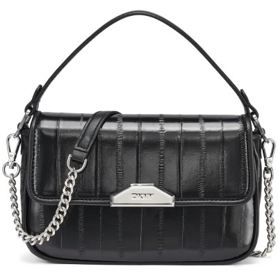 чанта,всички,чанти,dkny,willa,baguette,small,bag,black,(black,silver,black)