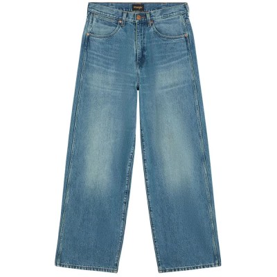 дънки,мъжки,панталони,дамски,панталони,wrangler,baggy,jeans,blue,(vintage,worn)