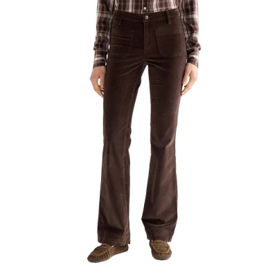 панталони,мъжки,панталони,дамски,панталони,wrangler,flare,pants,brown,(chocolate,torte)