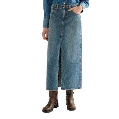 пола,дамски,поли,и,рокли,wrangler,maxi,denim,skirt,blue,(worn,legacy)