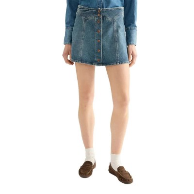 пола,дамски,поли,и,рокли,wrangler,paneled,denim,skirt,blue,(worn,legacy)