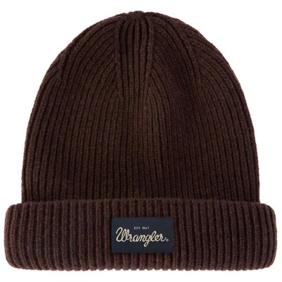 шапка,всички,шапки,wrangler,ribbed,wool,beanie,brown,(chocolate,torte)
