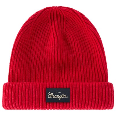 шапка,всички,шапки,wrangler,ribbed,wool,beanie,red,(red)