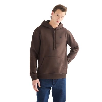суичър,мъжки,пуловери,wrangler,sign,off,hoodie,brown,(chocolate,torte)