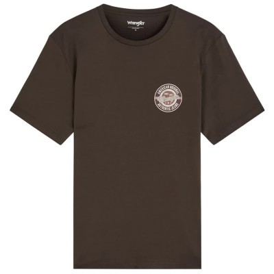 тениска,мъжки,тениски,дамски,тениски,wrangler,small,americana,short,sleeve,t,shirt,brown,(chocolate,torte)