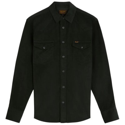 риза,с,дълъг,ръкав,дамски,ризи,мъжки,ризи,wrangler,western,long,sleeve,shirt,green,(rosin)