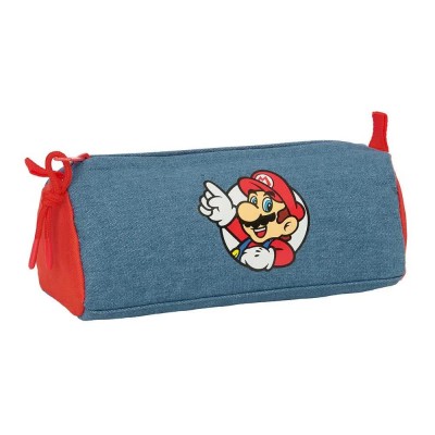 ученически,принадлежности,safta,super,mario,pencil,case,blue,(multicolor)