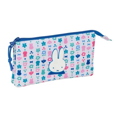 ученически,принадлежности,safta,triple,miffy,bunny,pencil,case,white,(multicolor)