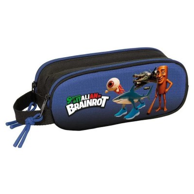 ученически,принадлежности,safta,brainrot,double,3d,pencil,case,blue,(multicolor)