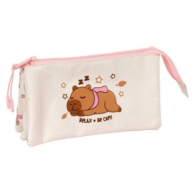 ученически,принадлежности,safta,capibara,pencil,case,white,(multicolor)