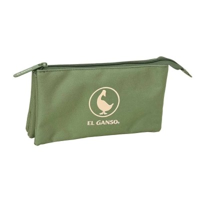 ученически,принадлежности,safta,el,ganso,basics,pencil,case,green,(green)