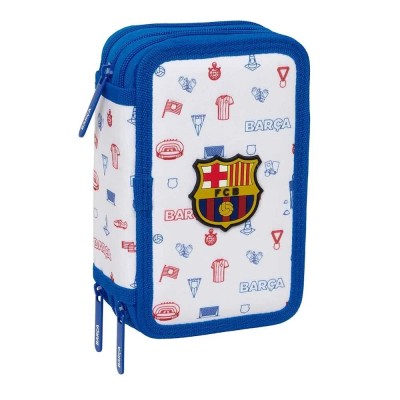 ученически,принадлежности,safta,fc,barcelona,preschool,pencil,case,white,(multicolor)
