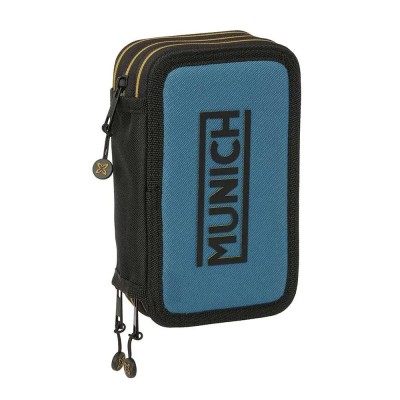 ученически,принадлежности,safta,munich,pencil,case,blue,(multicolor)