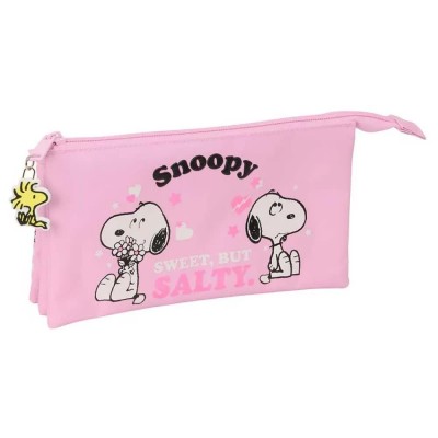ученически,принадлежности,safta,snoopy,pencil,case,pink,(multicolor)