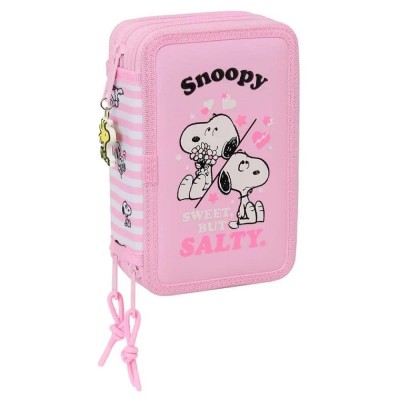 ученически,принадлежности,safta,snoopy,pencil,case,pink,(multicolor)
