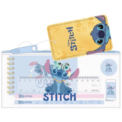 ученически,принадлежности,safta,stitch,pencil,case,clear,(multicolor)