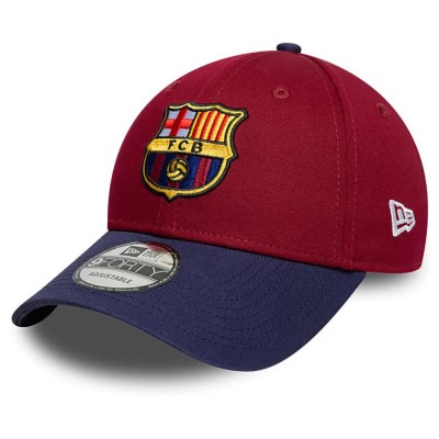 шапка,всички,шапки,new,era,contrast,9forty,fc,barcelona,cap,red,(dark,red)