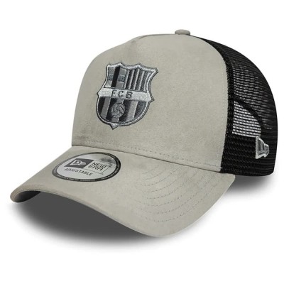шапка,всички,шапки,new,era,faux,suede,trucker,fc,barcelona,cap,grey,(grey)
