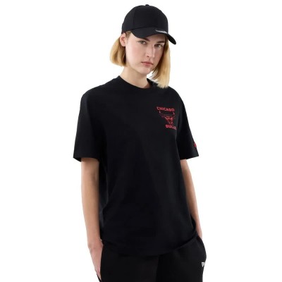 тениска,мъжки,тениски,дамски,тениски,new,era,nba,court,graphc,reg,chicago,bulls,short,sleeve,t,shirt,black,(black)