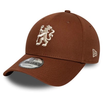 шапка,всички,шапки,new,era,team,9forty,chelsea,fc,lion,crest,cap,brown,(med,brown)