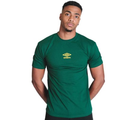 тениска,мъжки,тениски,дамски,тениски,umbro,panelled,jersey,short,sleeve,t,shirt,green,(deep,peacock,black)