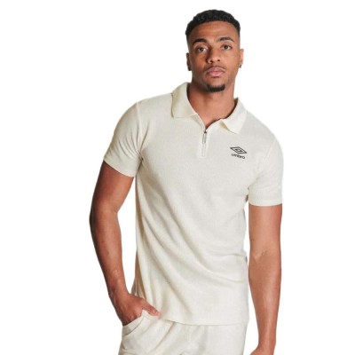 дамски,блузи,с,яка,мъжки,блузи,с,яка,umbro,waffle,short,sleeve,polo,white,(connoli,cream)