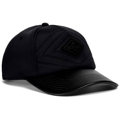 шапка,всички,шапки,replay,am00b8.000.a7243t,cap,black,(black)