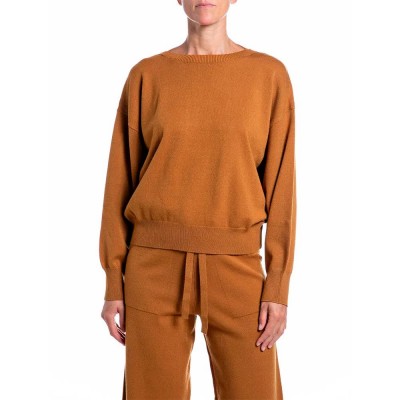 блуза,мъжки,пуловери,дамски,пуловери,replay,dk008v.000.723sg,sweater,brown,(golden,brown)