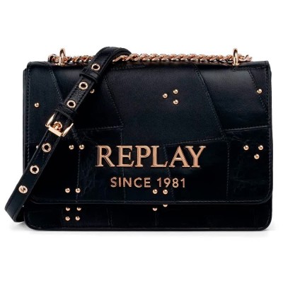 чанта,всички,чанти,replay,fw01ck.000.a7243s,bag,black,(black,gold)