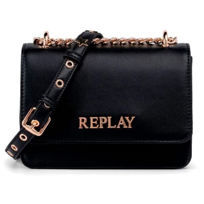 чанта,всички,чанти,replay,fw3001.001.a0500d,bag,black,(black,gold)