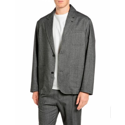 яке,мъжки,якета,дамски,якета,и,палта,replay,m105g.000.22239,jacket,grey,(black,natwhite,herringbone)