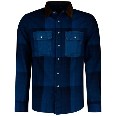 карирана,риза,дамски,ризи,мъжки,ризи,replay,m105u.000.723sww,shirt,blue,(light,indigo,dark,indigo,macrocheck)