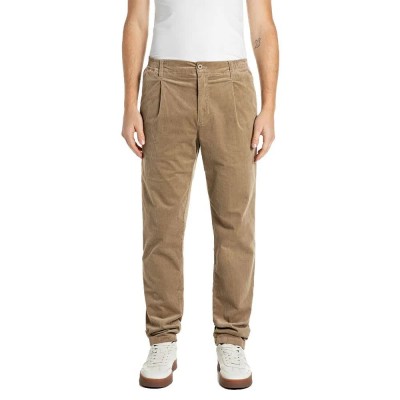 панталони,мъжки,панталони,дамски,панталони,replay,m105b.002.723vaw,pants,brown,(tree,house)