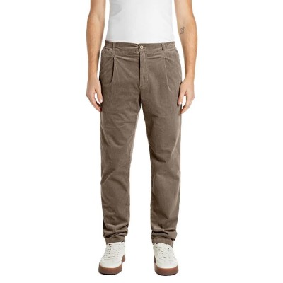 панталони,мъжки,панталони,дамски,панталони,replay,m105b.002.723vaw,pants,brown,(cub)