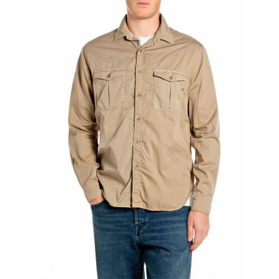дамски,ризи,мъжки,ризи,replay,m107e.000.723syg,shirt,beige,(tree,house)