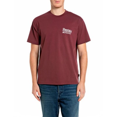 тениска,мъжки,тениски,дамски,тениски,replay,m12be.003.00qmj,t,shirt,red,(port,royale)
