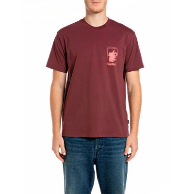 тениска,мъжки,тениски,дамски,тениски,replay,m12be.011.00qmj,t,shirt,red,(port,royale)