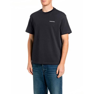 тениска,мъжки,тениски,дамски,тениски,replay,m12bf.003.7242kw,t,shirt,black,(vulcan)