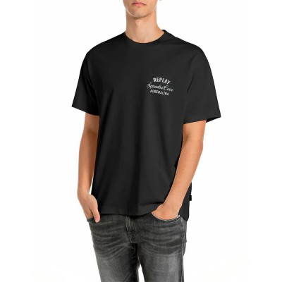 тениска,мъжки,тениски,дамски,тениски,replay,m12bf.009.7242kw,t,shirt,black,(black)