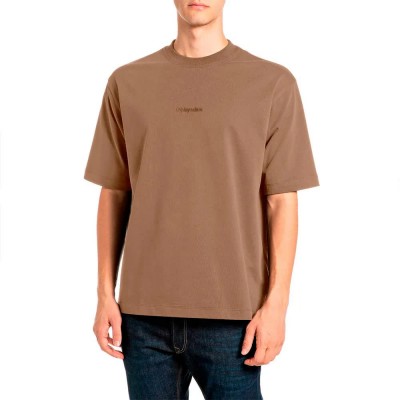 тениска,мъжки,тениски,дамски,тениски,replay,m12bg.002.7241j,short,sleeve,t,shirt,brown,(mud)