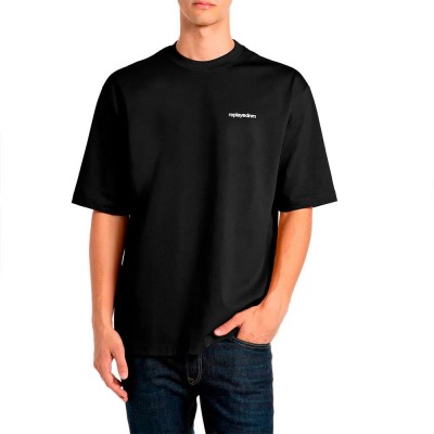 тениска,мъжки,тениски,дамски,тениски,replay,m12bg.003.7241j,short,sleeve,t,shirt,black,(black)