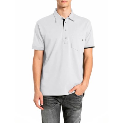 дамски,блузи,с,яка,мъжки,блузи,с,яка,replay,m13l6.000.00kznw,polo,white,(natural,white)