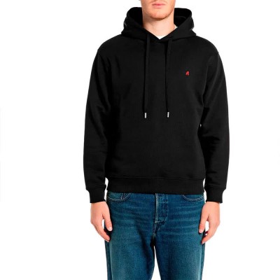 блуза,мъжки,пуловери,replay,m13ls.000.7242nw,sweatshirt,black,(black)