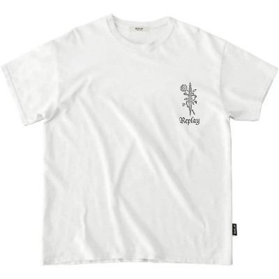 тениска,мъжки,тениски,дамски,тениски,replay,m9632.006.00qmj,t,shirt,white,(natural,white)