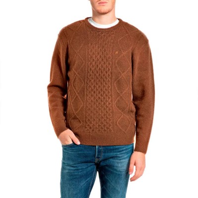 блуза,мъжки,пуловери,дамски,пуловери,replay,uk0019.000.723sh,sweater,brown,(toffee)