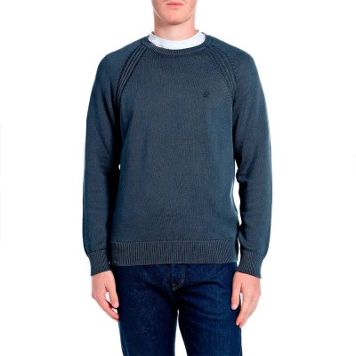 блуза,мъжки,пуловери,дамски,пуловери,replay,uk001m.000.72229g,sweater,blue,(total,eclipse)