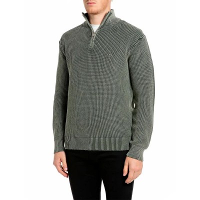 блуза,мъжки,пуловери,дамски,пуловери,replay,uk00au.000.7246ig,full,zip,sweater,green,(military)