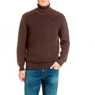 блуза,мъжки,пуловери,дамски,пуловери,replay,uk00b0.000.7246x,high,neck,sweater,brown,(bracken)