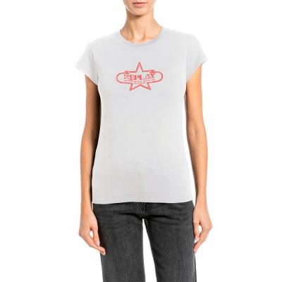 тениска,мъжки,тениски,дамски,тениски,replay,w08nw.000.723omw,t,shirt,white,(natural,white)
